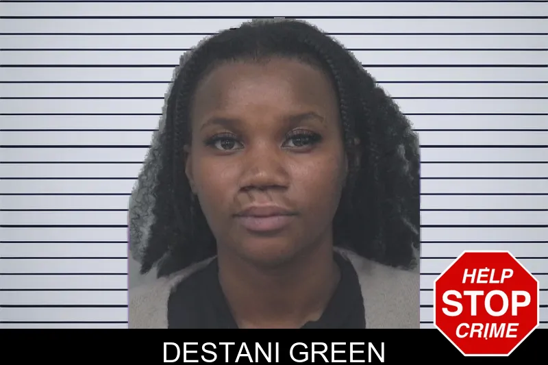 Destani Green mugshot