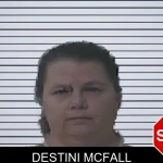 Destini McFall Mugshots