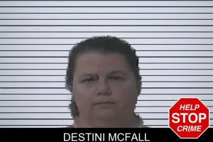 Destini McFall mugshot
