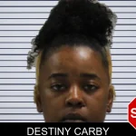 Destiny Carby mugshot