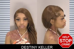 Destiny Keller mugshot