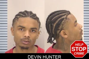 Devin Hunter mugshot