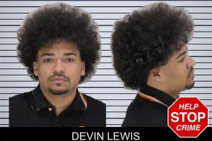 Devin Lewis mugshot