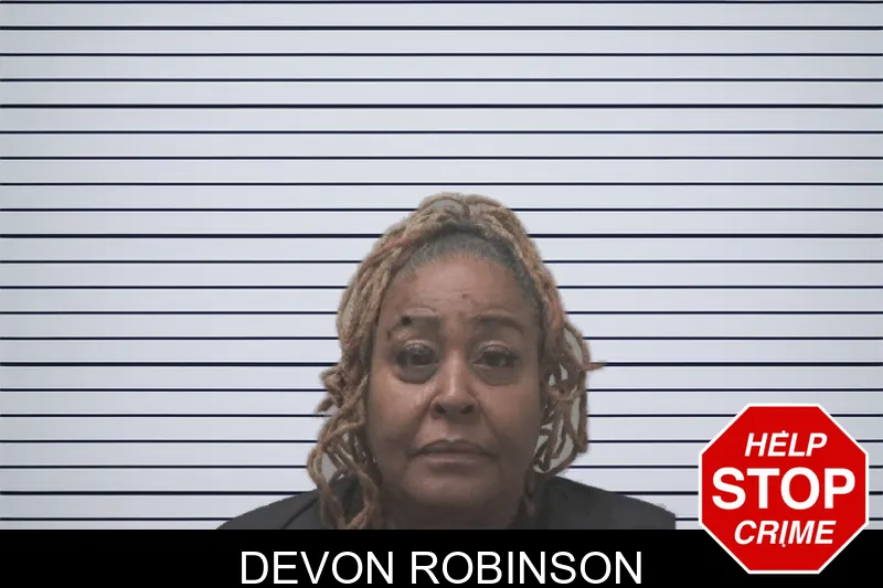 Devon Robinson mugshot