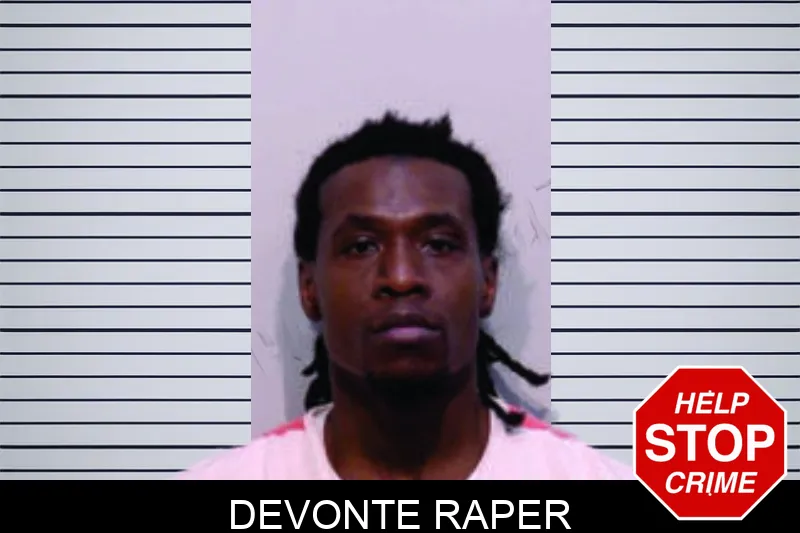 Devonte Raper Mugshots