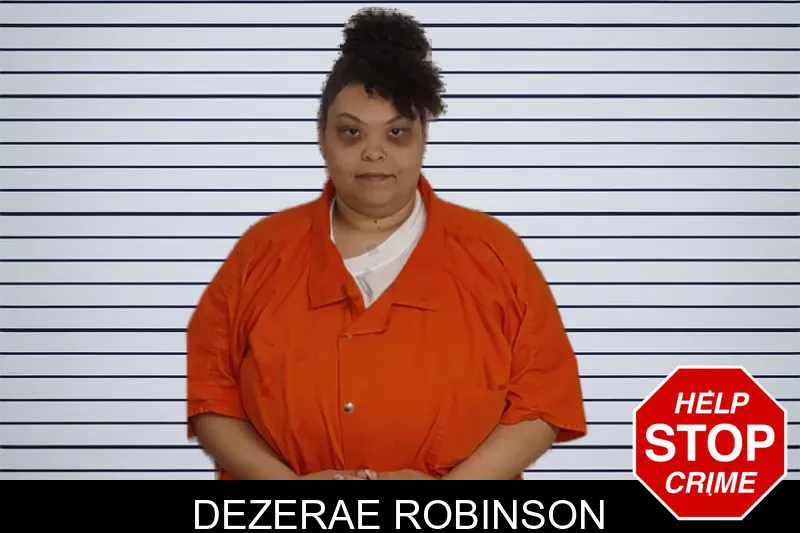 Dezerae Robinson mugshot