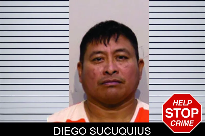 Diego Sucuquius Mugshots