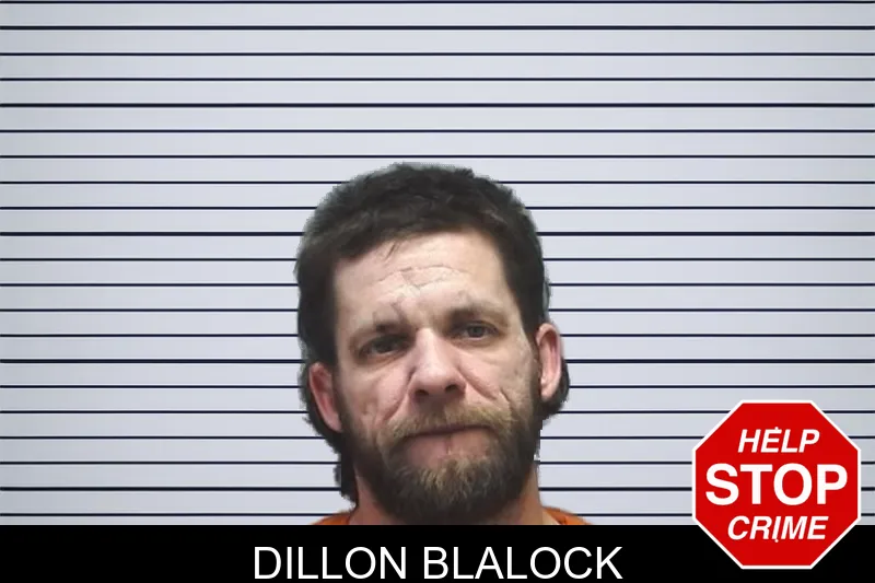 Dillon Blalock Mugshots