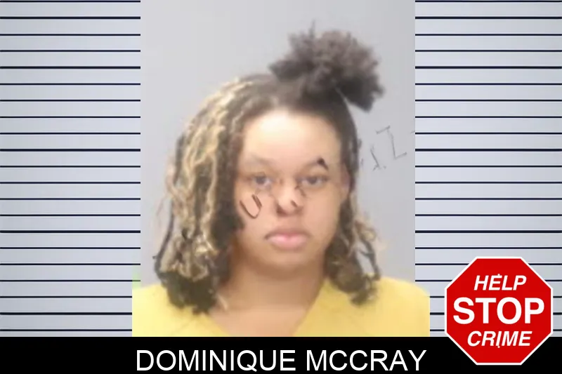Dominique McCray mugshot