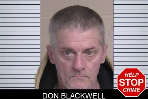Don Blackwell mugshot