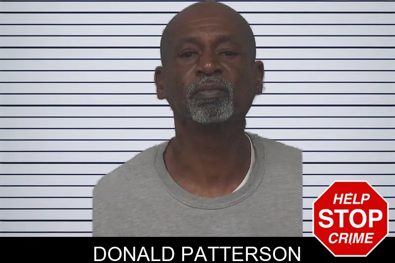 Donald Patterson mugshot