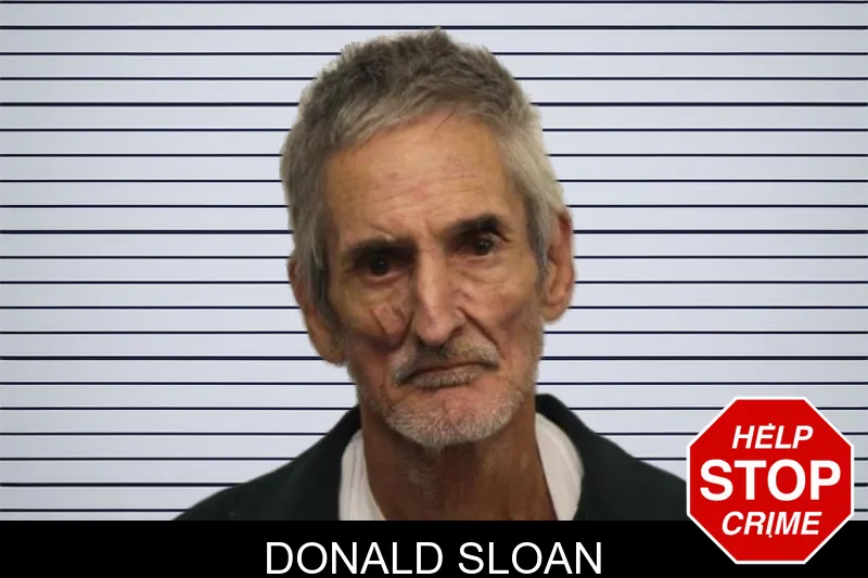 Donald Sloan mugshot