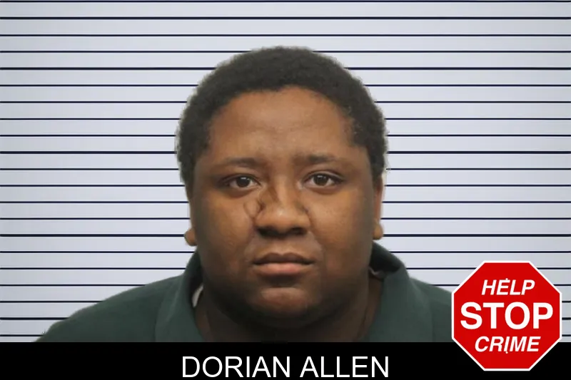 Dorian Allen mugshot