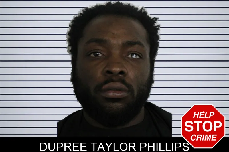 Dupree Taylor Phillips mugshot