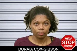 Duraia Cox-Gibson mugshot