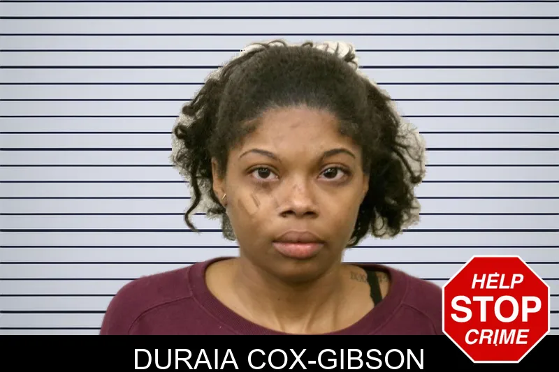 Duraia Cox-Gibson mugshot