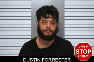 Dustin Forrester mugshot