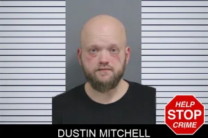Dustin Mitchell mugshot