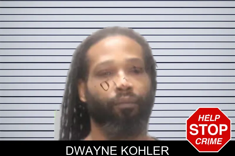 Dwayne Kohler mugshot
