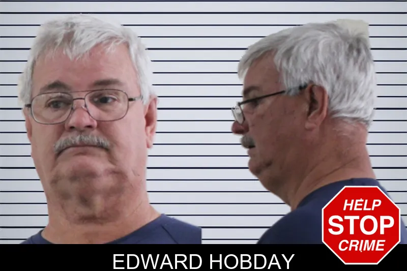 Edward Hobday mugshot