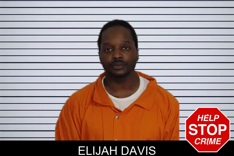 Elijah Davis mugshot
