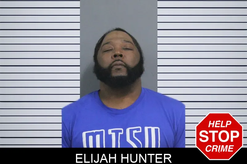 Elijah Hunter mugshot