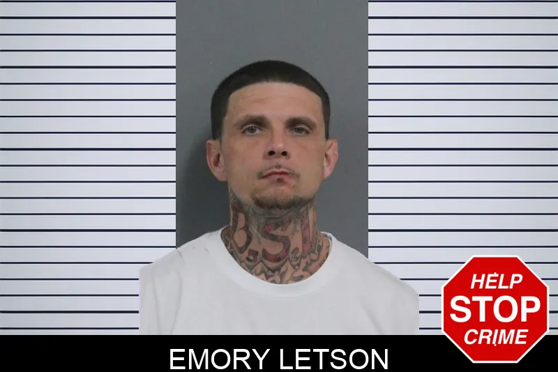 Emory Letson mugshot