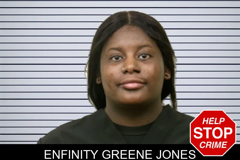Enfinity Greene Jones of Bulloch County, Georgia Enfinity Greene Jones Mugshots