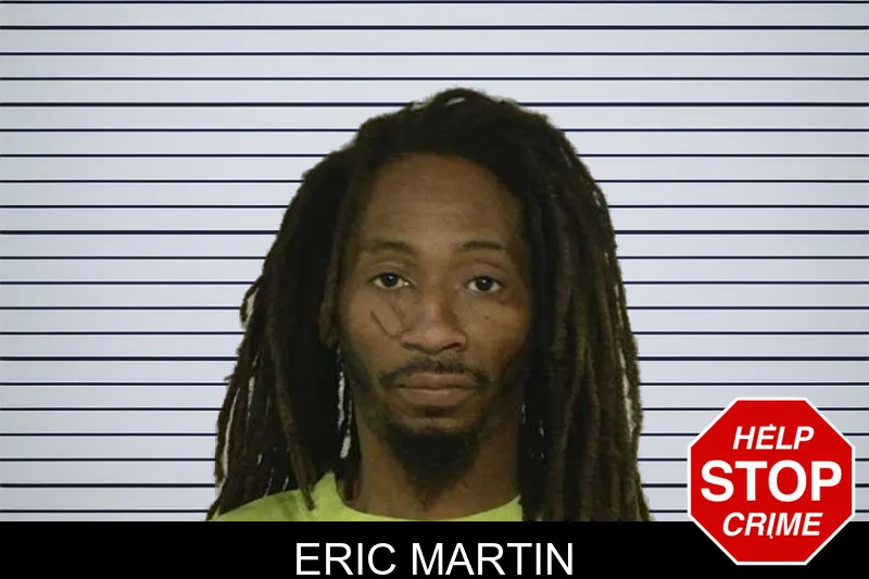 Eric Martin mugshot