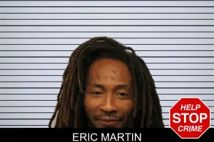 Eric Martin mugshot