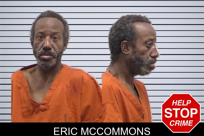 Eric McCommons mugshot