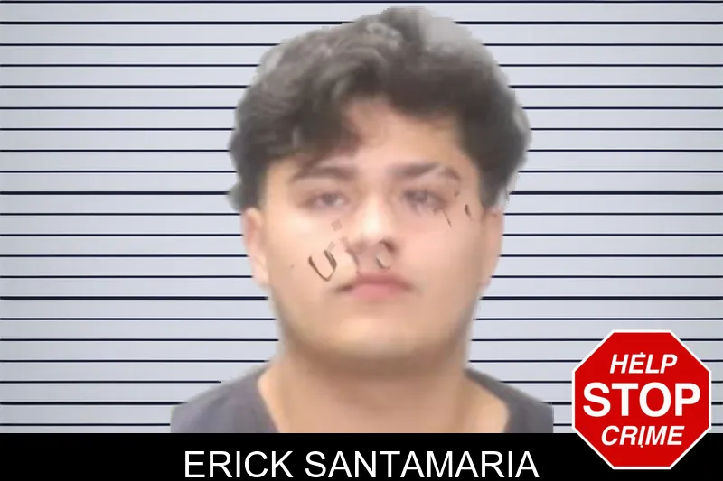 Erick Santamaria mugshot