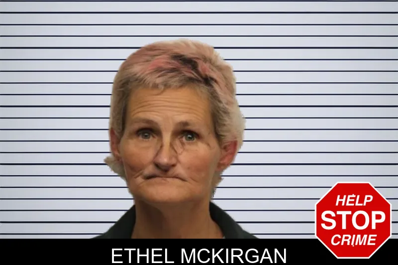 Ethel McKirgan Mugshots