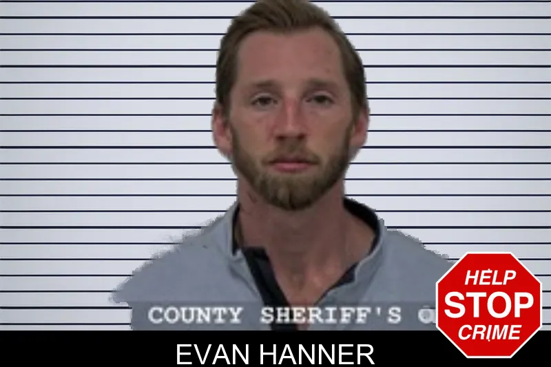 Evan Hanner mugshot