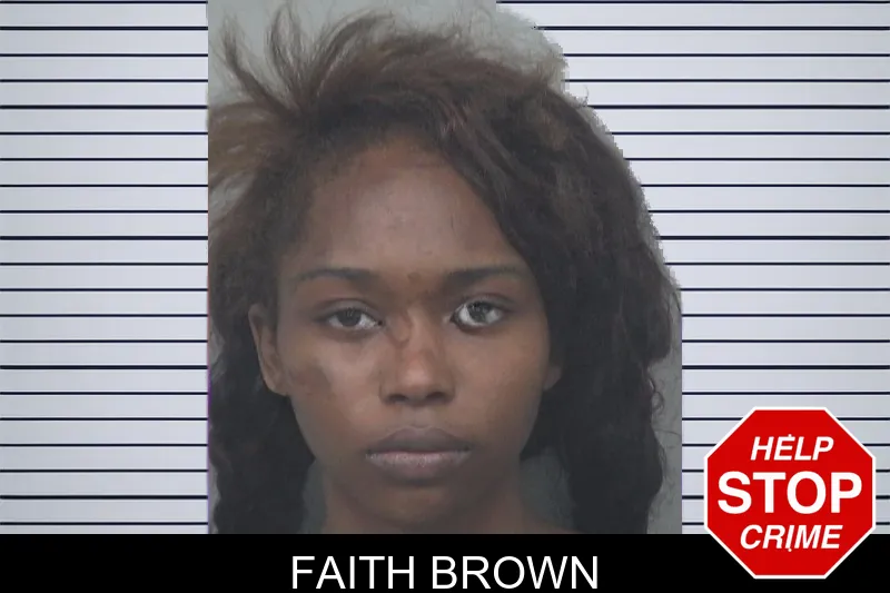 Faith Brown Mugshots