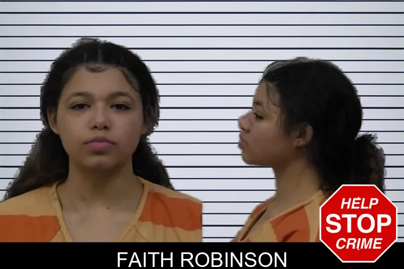 Faith Robinson mugshot