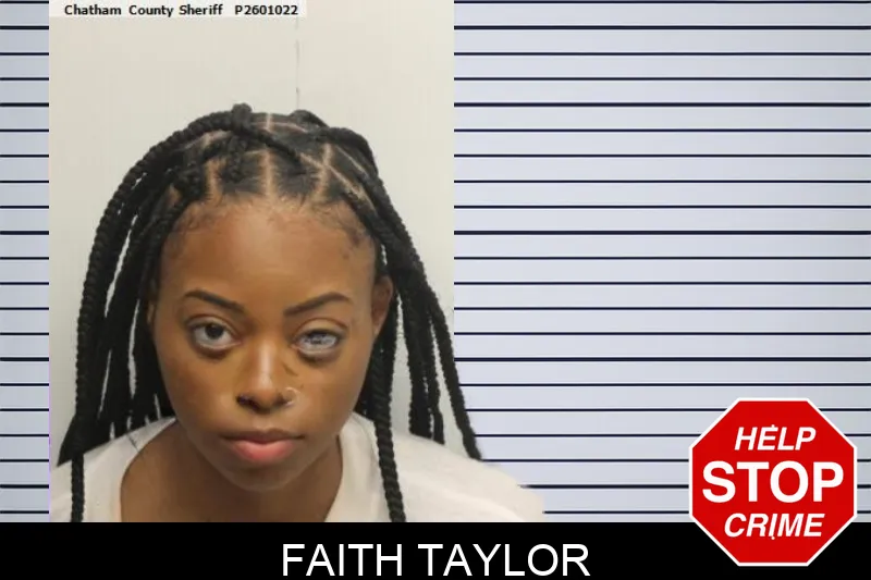 Faith Taylor mugshot