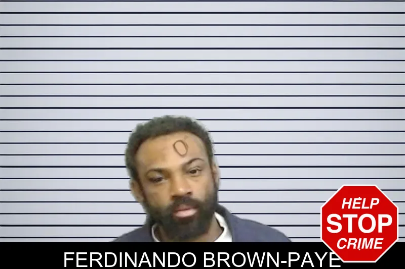 Ferdinando Brown-Paye mugshot