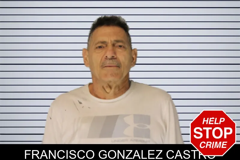 Francisco Gonzalez Castro Mugshots