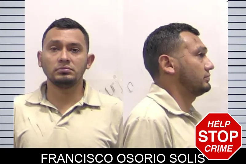 Francisco Osorio Solis Mugshots