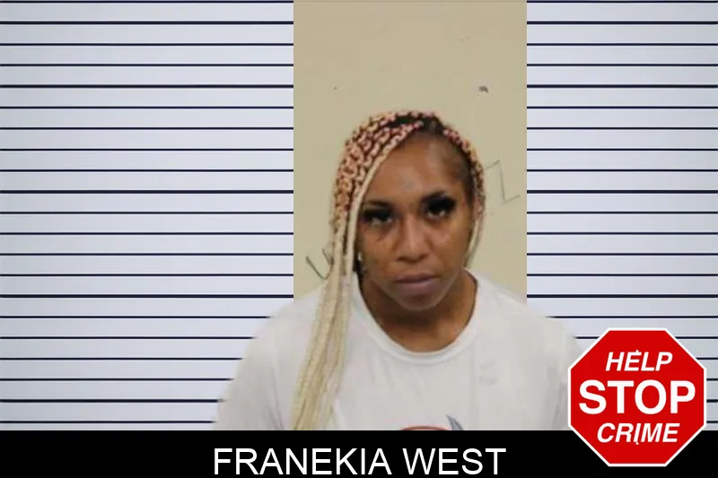 Franekia West Mugshots