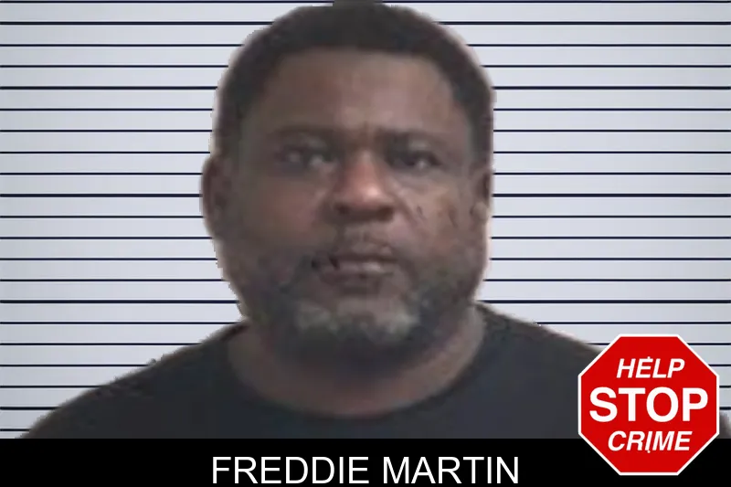Freddie Martin mugshot