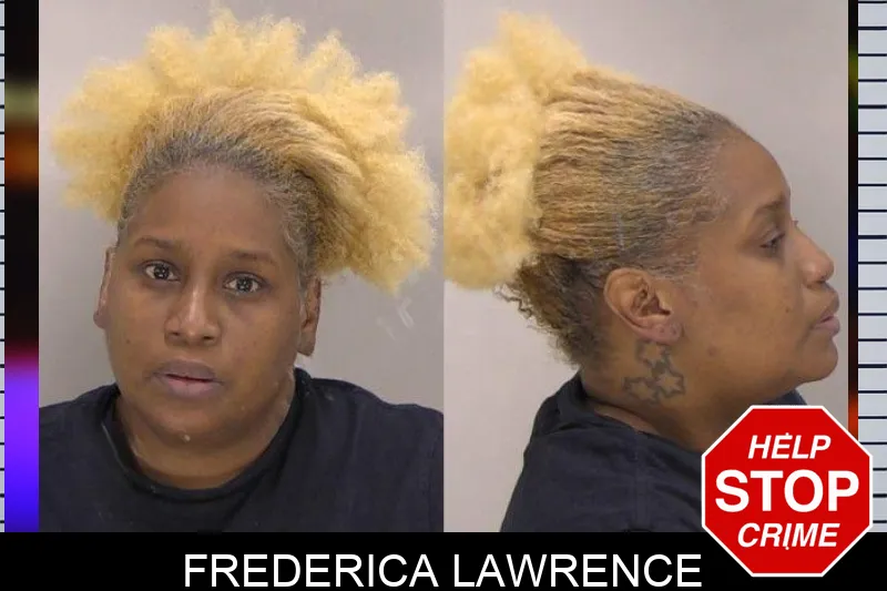 Frederica Lawrence Mugshots