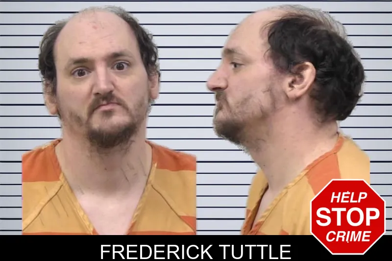Frederick Tuttle mugshot