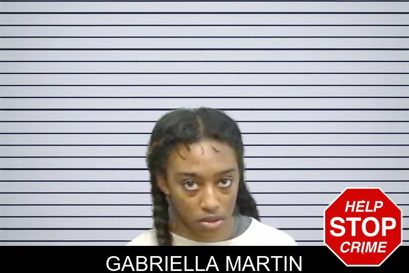 Gabriella Martin mugshot