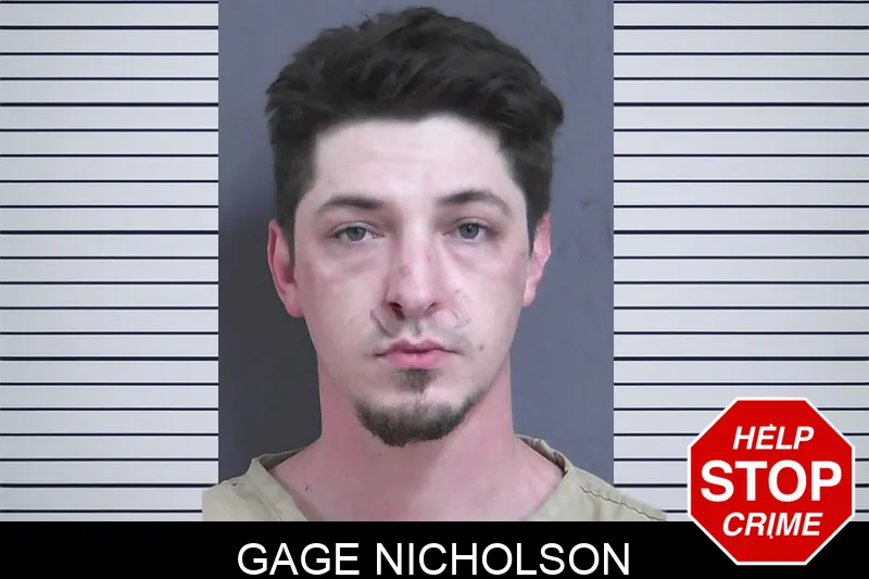 Gage Nicholson mugshot