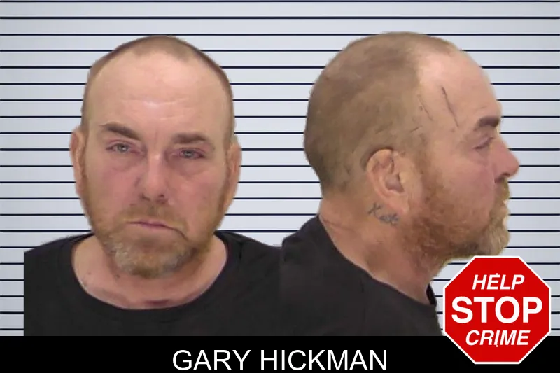 Gary Hickman mugshot