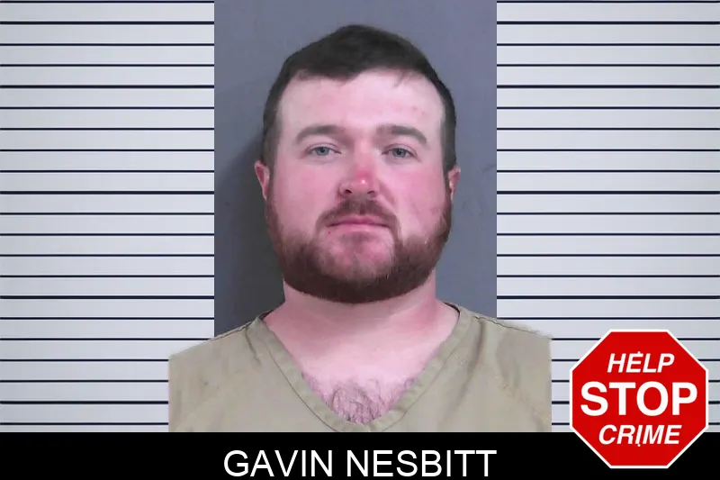 Gavin Nesbitt mugshot