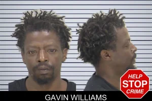 Gavin Williams mugshot