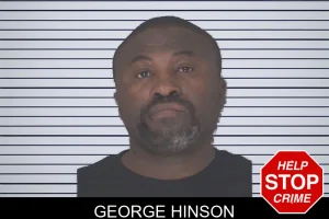 George Hinson mugshot